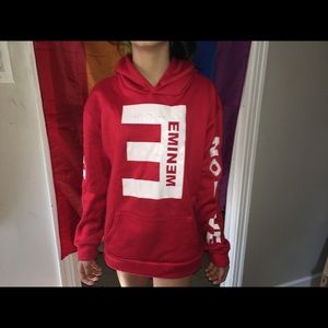 Eminem red sweatshirt